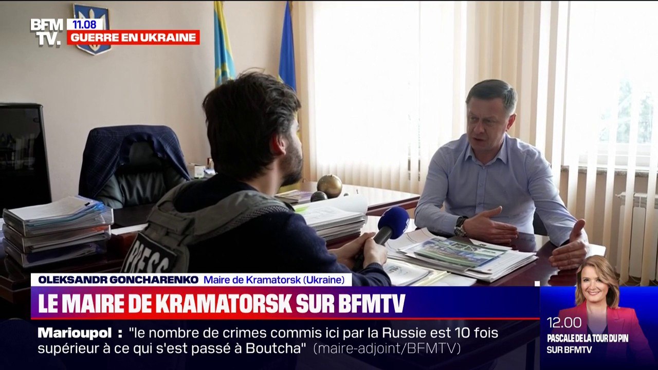 "Personne n'était en mesure d'imaginer que les Russes étaient capables de faire quelque chose comme ça": Le maire de Kramatorsk revient sur le bombardement de la gare qui a fait plusieurs dizaines de morts