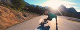 Guy Skates Downhill On French Alps