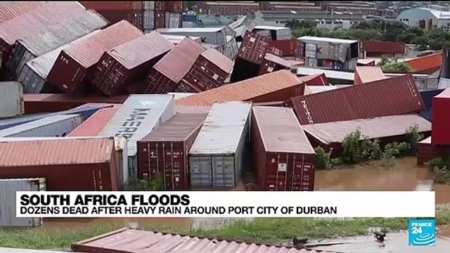 'Floods and landslides wreaked havoc on Tuesday'