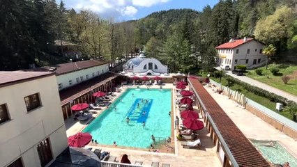 Termal Kaplıcaları ara tatilde öğrenciler ve ailelerini ağırlıyor