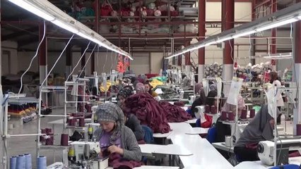 Tekstil atölyesine dönüştürülen atıl bina 130 kişiye iş kapısı oldu