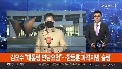김오수 "대통령 면담요청"…한동훈 파격지명 '술렁'