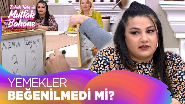Mürşide ve Yunus Emre rakiplerinden kaç puan aldı? - Zahide Yetiş ile Mutfak Bahane 13 Nisan 2022