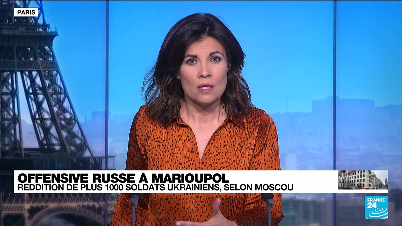 Guerre en Ukraine : à Marioupol, un tiers des soldats ukrainiens résistants se sont rendu