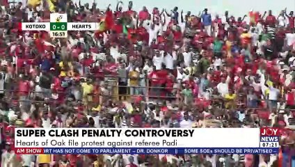 Hearts of Oak file protest against referee Padi - AM Sports on JoyNews (13-4-22)
