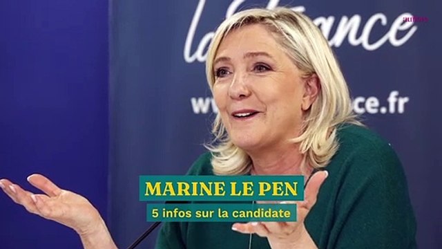 Marine Le Pen : 5 infos sur la candidate