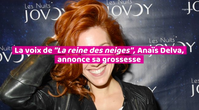 La voix de « La reine des neiges », Anaïs Delva, annonce sa grossesse