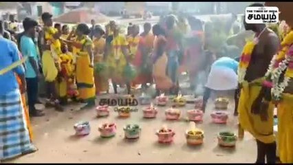 "விவசாயம் செழிக்கணும் கடவுளே" பால்குடம் எடுத்த பெண்கள்!