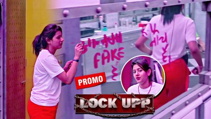 Lock Upp Promo: Anjali Writes Name Of Kaidis On The Mirror With Lipstick