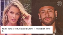 Yasmin Brunet se revolta com boatos de suposto caso com Neymar: 'Fofoca das mais absurdas'