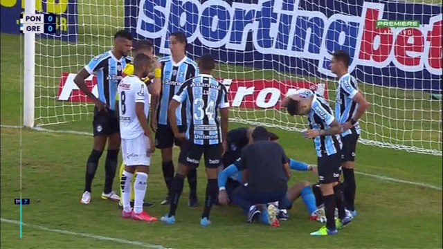 Ponte Preta 0x0 Grêmio 1 tempo Campeonato Brasileiro Série B 2022 PG Premiere 2