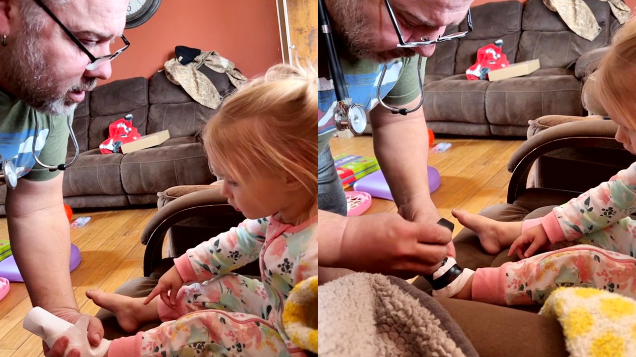 'Smart little lady knows the difference between a band-aid and a paper towel'
