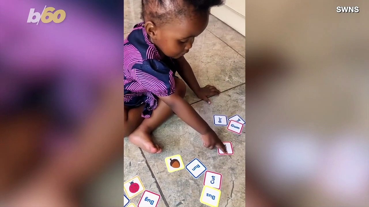 This 2-Year-Old is Already Reading!