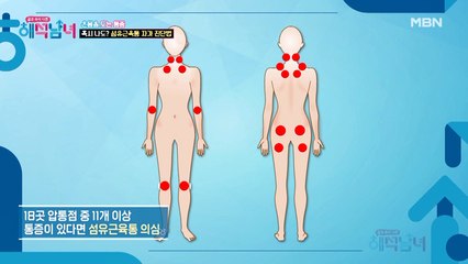 (집중) 혹시 나도? 집에서도 쉽게 할 수 있는 섬유 근육통 자가 진단법!