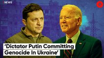 Russia’s war on Ukraine amounts to a genocide: President Joe Biden