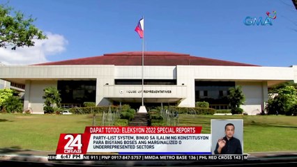 Dapat Totoo: Eleksyon 2022 Special Reports: Kontra Daya: 'di lahat ng Party-list ay kumakatawan sa maliliit na sektor ng lipunan | 24 Oras