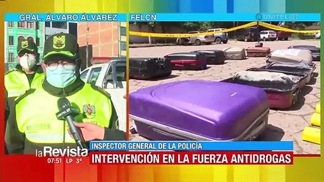 Intervención a la Felcn tiene el fin de generar una restructuración en la fuerza antidrogas, según Policía