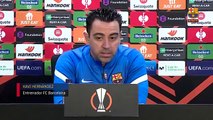Xavi pide un Barça mejor contra el Eintracht / FCB
