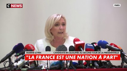 Marine Le Pen : «la France a un héritage maritime qui fait d'elle une puissance mondiale»