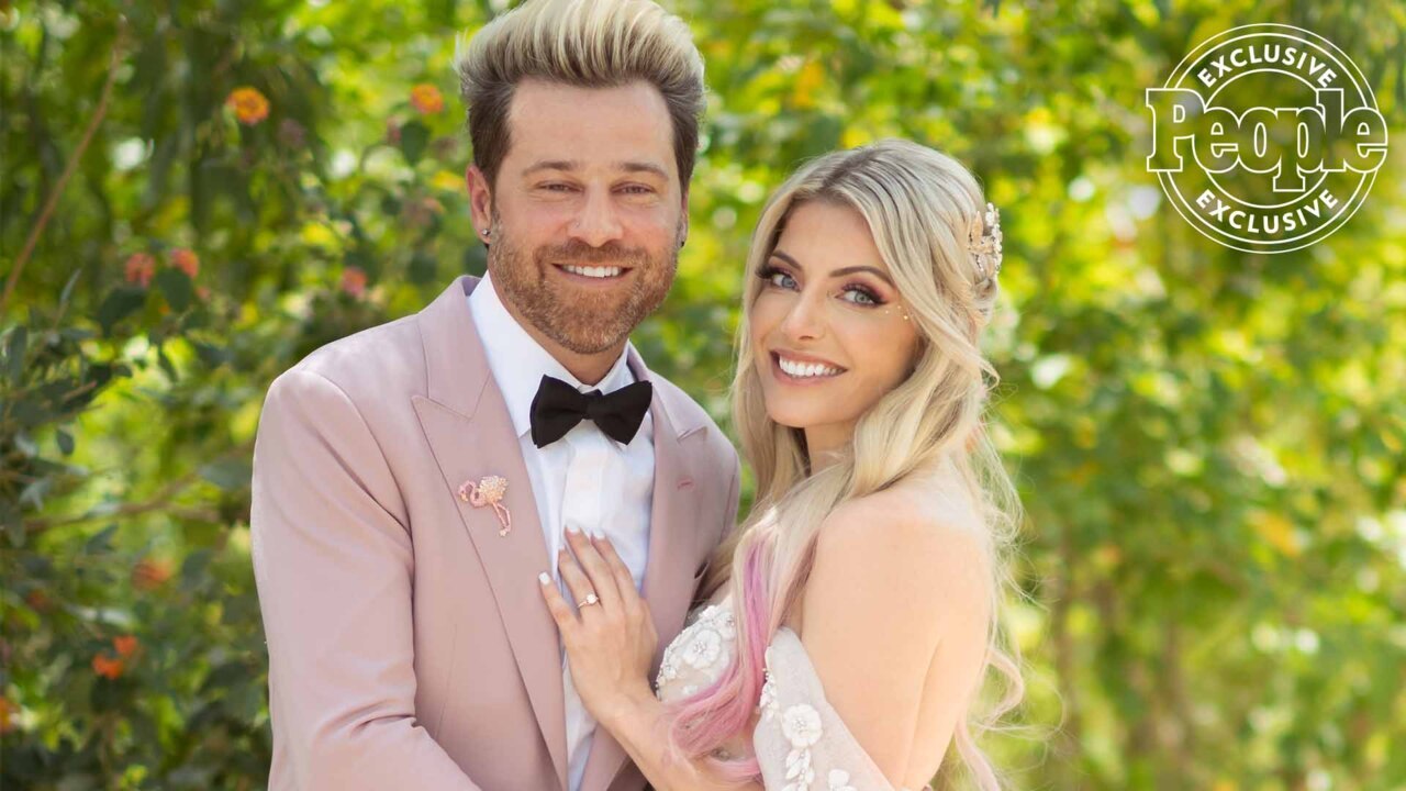 Inside Alexa Bliss & Ryan Cabrera’s "Non-Traditional" Rockstar-Themed Wedding