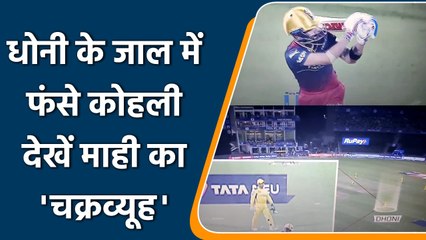 IPL 2022: Fans called Dhoni ‘GOAT’ after amazing field change to dismiss Kohli | वनइंडिया हिन्दी