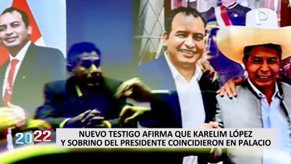 Nuevo testigo afirma que Karelim López y sobrino del presidente coincidieron en Palacio de Gobierno