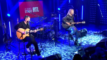 Stéphane interprète "Green dream" dans "Le Grand Studio RTL"