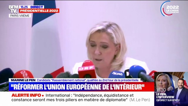 Marine Le Pen se prononce pour un élargissement du cercle des membres permanents du Conseil de sécurité des Nations-Unies