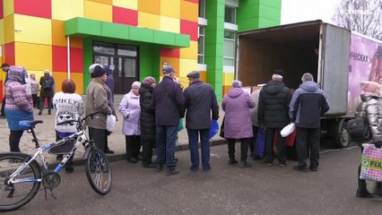 Kein Zucker, kein Salz: Russen stehen an für Grundnahrungsmittel