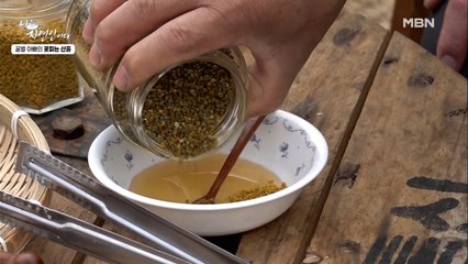 자연산 꿀에 적셔 먹는 화분! 거기에 가래떡까지? 환상의 조합 美味~♥