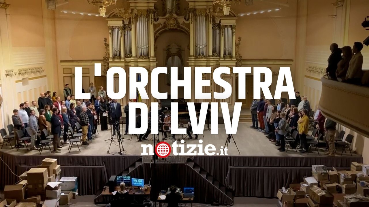 Guerra Russia-Ucraina, a Lviv suona la Filarmonica nel teatro divenuto rifugio umanitario