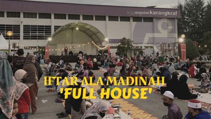 Iftar ala Madinah ‘full house’