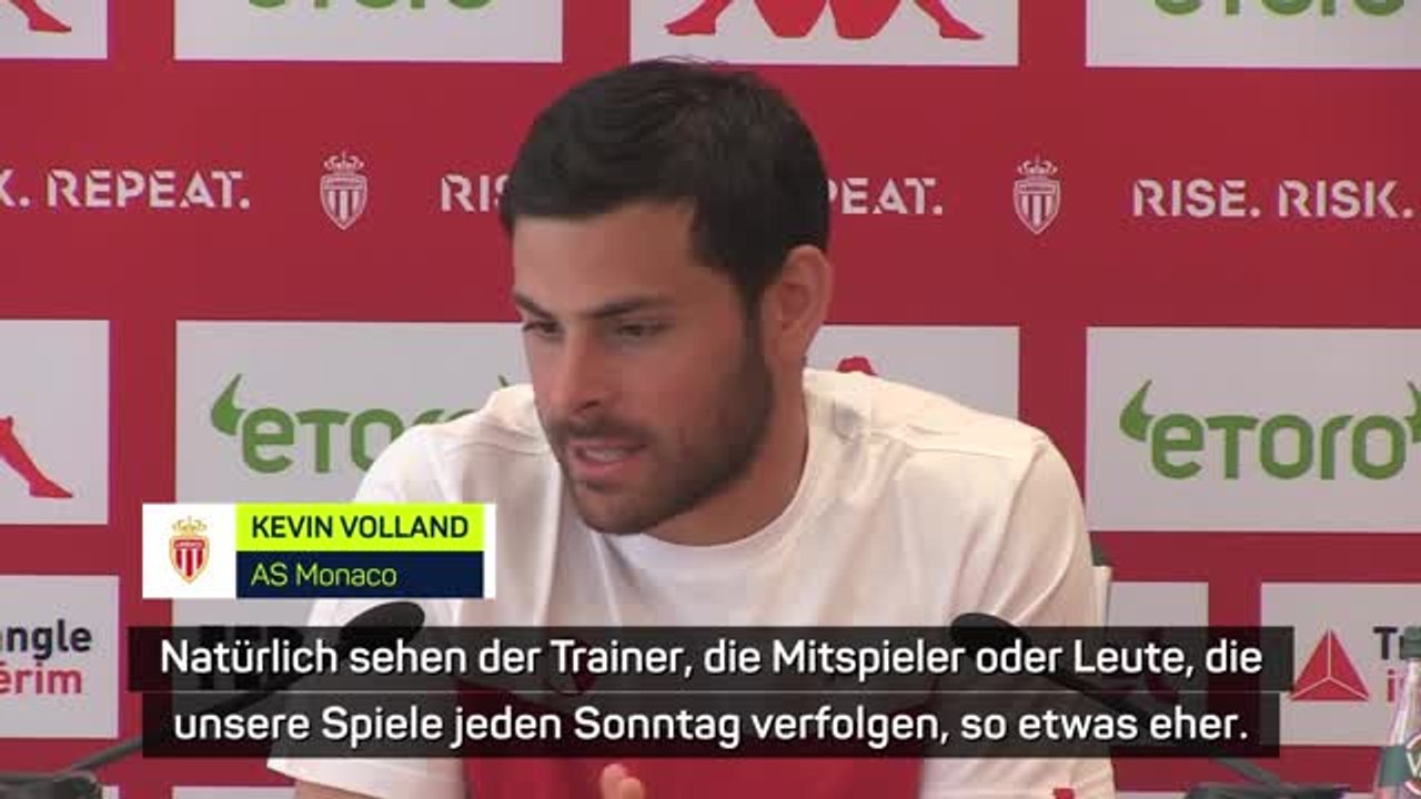 Volland: “entweder spielst du gut oder sch****”