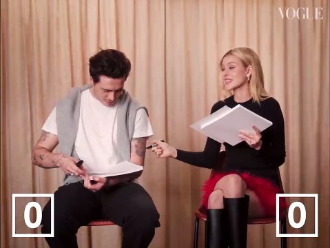 Brooklyn Beckham & Nicola Peltz Play Mr & Mrs - Vogue Challenges - British Vogue