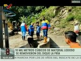 Gobierno de Mérida realizó trabajos de recuperación y prevención en el dique La Fría
