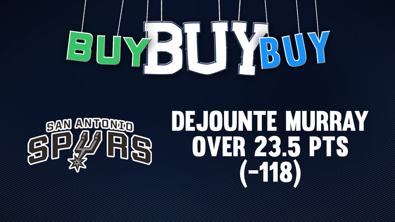 Take Dejounte Murray To Go Over 23.5 Points (-118)