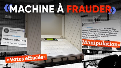 Des MACHINES à VOTER pour FRAUDER ?