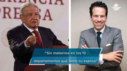 Insiste AMLO en que Loret informe sobre tres inmuebles valuados en más de 200 mdp