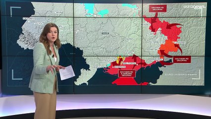 Avanço da guerra na Ucrânia no terreno