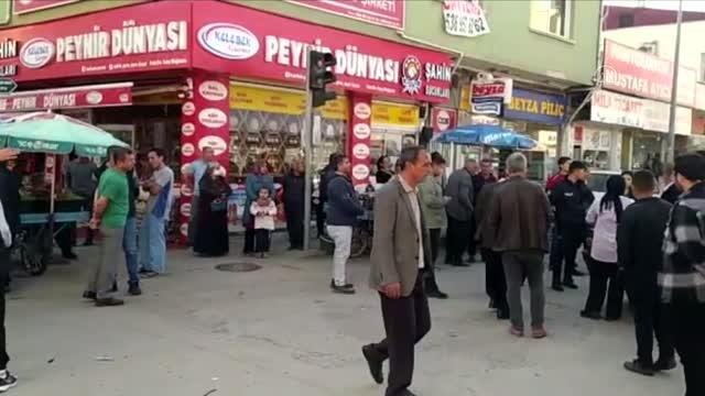 Otomobille çarpışan motosikletin sürücüsü yaralandı