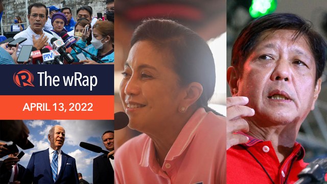 Robredo to Marcos: Platform, not fake news | Evening wRap