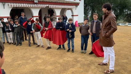 Roca Rey en el Campus Taurino de Sevilla
