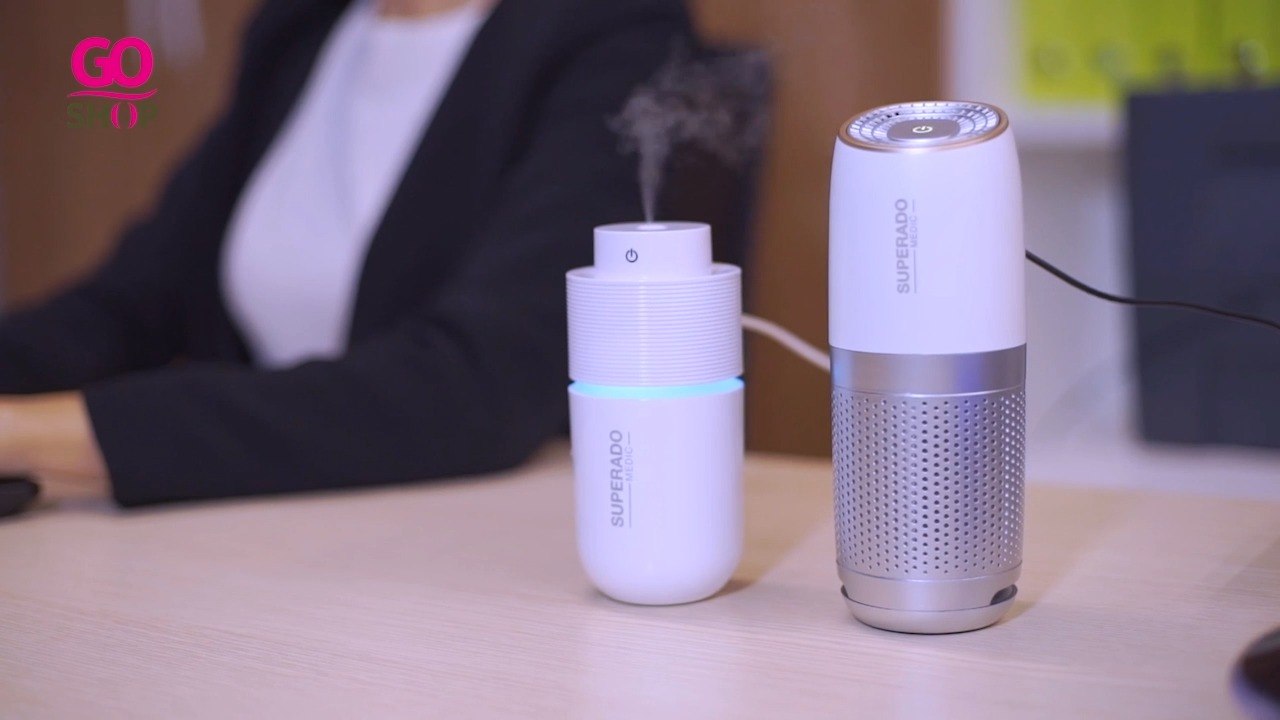 Superado Medic Personal Ionizer Air Purifier & Aroma Diffuser CHI