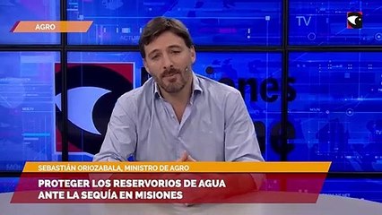 Proteger los reservorios de agua ante la sequía en Misiones