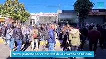 Nueva protesta por el Instituto de la Vivienda en La Plata