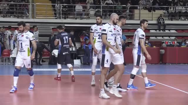 Voleybol: AXA Sigorta Erkekler Kupa Voley finalinde Arkas Spor şampiyon oldu