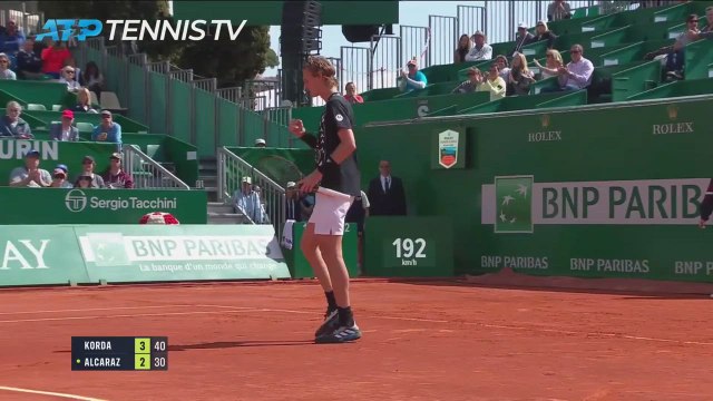 Korda beats Alcaraz in Monte Carlo thriller