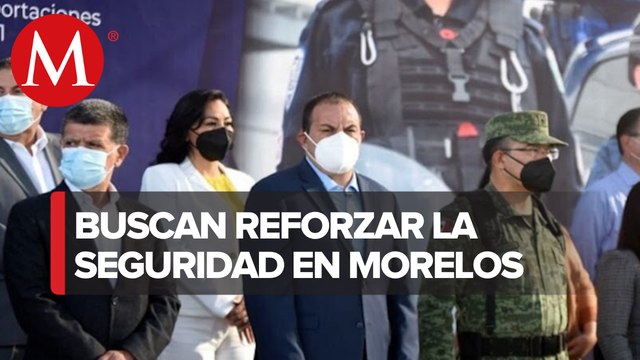 Cuauhtémoc Blanco preside entrega de unidades operativas a la CES