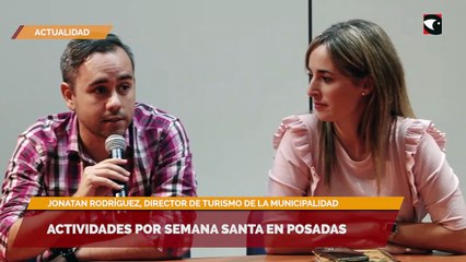 Actividades por semana santa en Posadas