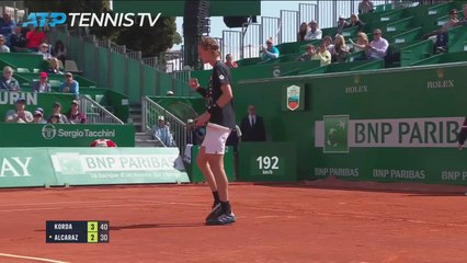 Korda beats Alcaraz in Monte Carlo thriller